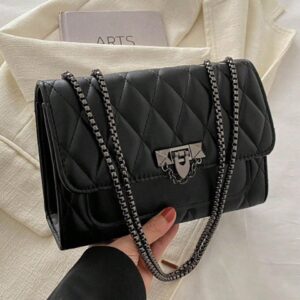 Bolso de cierre metálico