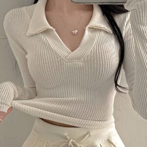Jersey de escote en V