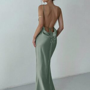 Vestido satinado