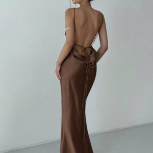 Vestido satinado