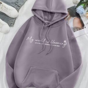 Sudadera con slogan