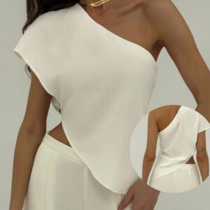 Blusa asimétrica